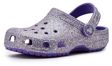 Crocs Zoccolo Classico, Viola, 7 UK Bambino, Viola, 7 UK Child