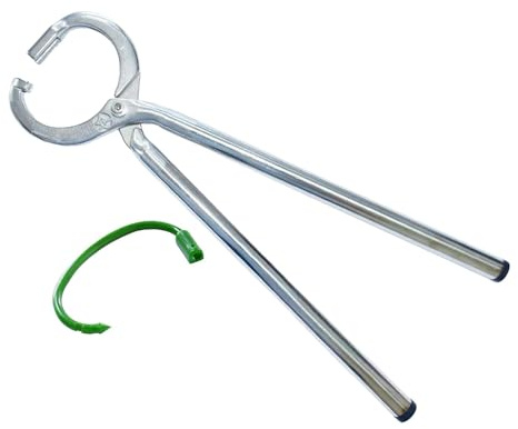 JAYIOLA Nasenringzange, Bull Pulling Nose Hoop Install Tool für Die Viehzucht