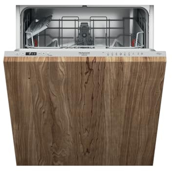 Hotpoint - H2IHD524A Lave-vaisselle Tout Intégrable 60 cm - 14 Couverts, Moteur Inverter, Programme Eco - Affichage Digital, Silencieux 44 dB - Classe Énergétique E