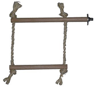 pipano Vogelschaukel variabel Ø 12 mm für Vogelkäfig, Schaukel, Wellensittich, VSV12+