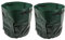 Lychee Sac de Culture pour Pommes de Terre 2 Pack /10 Gallons - Sac pour Plantes PE pour Pommes de Terre, Carottes et Tomates,35cm x 45cm