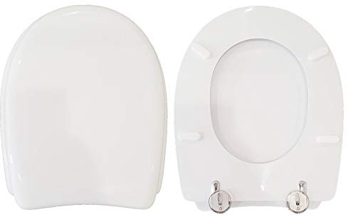 NOVASEDILI Abattant WC Blanc Compatible Solaya Villeroy & Boch Résine Polyester
