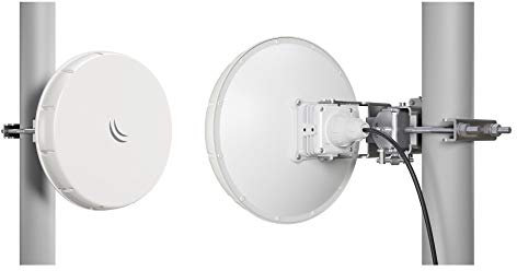 Mikrotik Wire nRAY 2000 Mbit/s Bianco Connessione Ethernet, supporto alimentazione tramite ce Port (PoE)