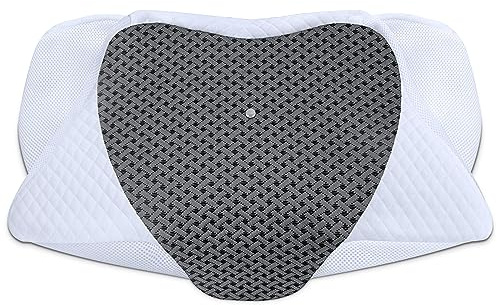 SAHEYER Kissenbezug aus weicher Baumwolle, waschbarer und Abnehmbarer Kissenbezug mit glattem Reißverschluss, 60 x 35,5 cm
