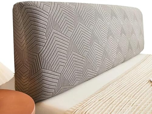 Bett Kopfteil Hussen/Bezug 140/180/200 cm Elastische All-Inclusive Bettkopfteil Hussen Weicher Staubdichte Schutzhülle für Schlafzimmer Kopfteil Betthusse für das Kopftei ( Color : #1 , Size : 180cm(7