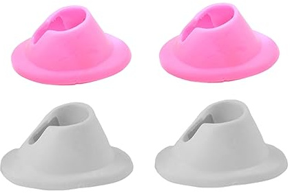 Housoutil 4 Piezas Soporte Para Botellas De Esmalte De Uñas Organizador De Herramientas De Uñas Soportes De Esmalte De Uñas Botellero Para Esmalte De Uñas Laca De Uñas Bandeja De Uñas Clavo