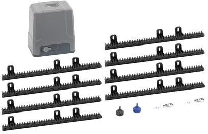 MSW-GDOOR-002A Torantrieb 180 W für Tore bis zu 800 kg / 12 m2 Schiebetorantrieb automatischer Toröffner