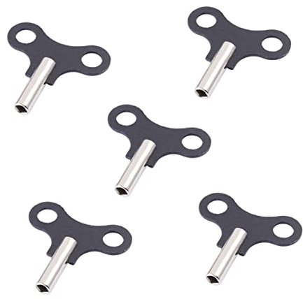 Homoyoyo 5stücke Holzuhrwerkzeug Uhrenschlüssel Aus Stahl Mit Exquisiter Verarbeitung Und Kratzfestem Design Für Einfache Montage Und Reparatur Von Holzuhren