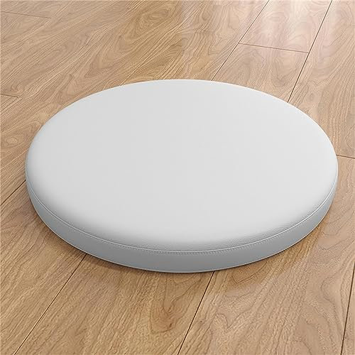Komfort-Memory-Schaum-Sitzkissen, wasserdichte runde Stuhlkissen, elastische runde Stuhlkissen, waschbare runde Sitzkissen (Durchmesser 35 cm, Salbeigrün)