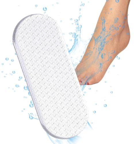 de talones agrietados Exfoliante de callos y pulidor para | Removedor de callos de vidrio Kit de removedor de piel muerta, para grietas y pulidor de vidrio de ducha