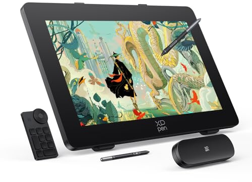 XPPen Artist Pro 24 (Gen 2) Drawing Tablet with World-first 165Hz Refresh Rate, 23.8 2.5K QHD Full-laminated Screen, Professional Graphics Pen Display with Dual Styli for Windows PC, Mac, Linux