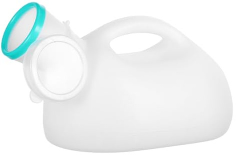 Orinatoio Portatile Maschile Riutilizzabile, Grande Capacità, Plastico | Uso Quotidiano, Leggero e Superficie Liscia, Adatto a Uomini Anziani, Posizioni Diverse, 1 Pezzo