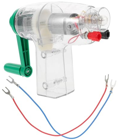 ORFOFE Kit Generatore Manuale Fai Da Te per Giocattolo Educativo di Scienze Esperimento Pratico per Apprendimento di Fisica e Ingegneria Puzzle Scientifico Interattivo