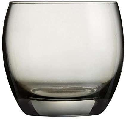 Arcoroc ARC J8484 Salto Color Studio Grey Lot de 6 verres à eau, à jus de fruits, 320 ml, en verre, gris