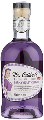 Mrs Cuthbert's Parma Violet Cupcake British Gin Liqueur, 50cl