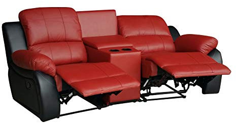 Mapo Möbel Ledersofa Kinosofa 5129-Cup-2-206-S