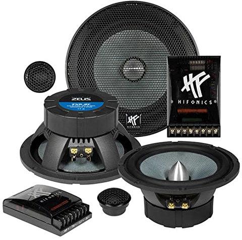 Hifonics ZX-6.2C 2-Wege Einbaulautsprecher-Set 250W Inhalt: 1St.