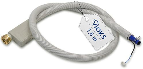 VIOKS Aquastop Schlauch Waschmaschine 1,60 m / 1,75 m Ersatz für Mielе 5729731 5729732 Zulaufschlauch Waschmaschine - Schlauch 3/4 Zoll Wasserstop für Waschmaschine Meteor Mondia Exquisit Primavera