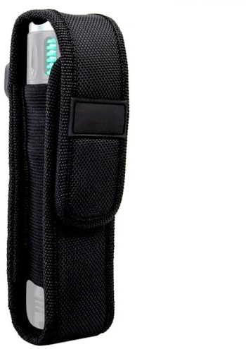 DONGKER Taschenlampen Tasche, 165/205 mm Molle LED Taschenlampe Holster Halter Abdeckung für Outdoor Jagd Camping Wandern