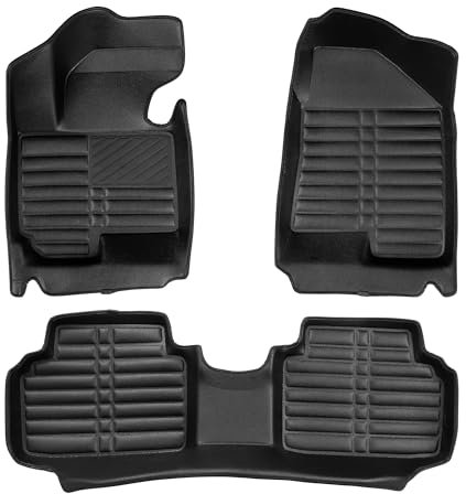 fussmattenprofi.com Auto Fussmatten Kompatibel mit Hyundai ix35 Baujahr 2009-2015 I 100% Passgenau Geruchlos Allwetter Fussraumschale I 5D Premium TPE Fußmatten Set