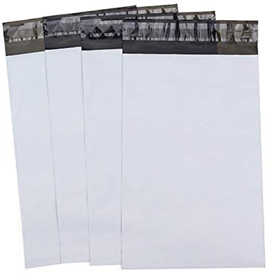 LIANYG Versandbeutel 100 stücke 14 Größen Eco Kunststoff-Mailer Versand Taschen Kurieraufbewahrungstasche mit Selbstklebender Mailing-Tasche Postverpackungsumschläge 334 (Color : 32x45 10pcs)