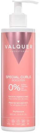 VALQUER Locken Gel Aktivator | Ohne Sulfate & Silikone | 300 ml | Anti‑Frizz für Lockiges Haar & Natürliche Locken‑Definition | Mit Pflanzlichem Keratin & Mais | Zero‑Formel Vegan