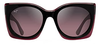 Maui Jim Unisex Sunglasses, Rose pakalana Black cherr, M