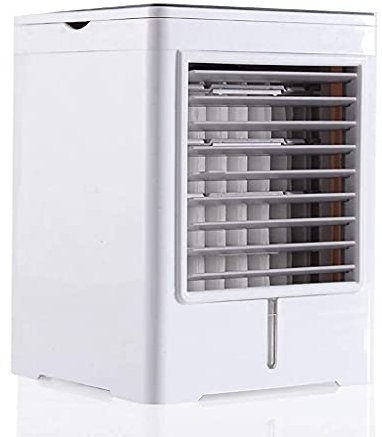 Samnuerly Mini Piccolo condizionatore d'Aria Desktop refrigerazione Portatile Multifunzione USB Piccolo Ventilatore d'Aria Portatile (Dimensioni : 14 * 14 * 18,6 cm) (Dimensioni : 14 * 14 * 18,6 cm)