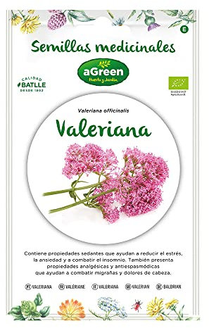 SOBRE SEMILLAS VALERIANA MEDICINAL ECO 857014BOLSH AGREEN