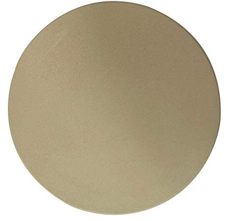 Pierre à pizza, pierre de cordiérite robuste, pierre de cuisson naturelle pour four et gril, outils de cuisson pour barbecue à domicile (22.8cm)
