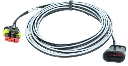 vhbw Niederspannungs-Kabel kompatibel mit Husqvarna Automower 105 | 420, 310, 315, 315X, 305 (2020) Mähroboter - Transformator Kabel, 3 m