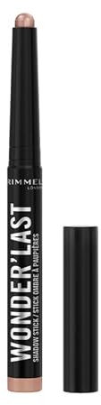 Rimmel London, Wonder'Last 005 Frosty Rose Lidschattenstift, vibrierende und beeindruckende Farbe, einfach aufzutragen, angenehme Textur, ultra-cremige Formel, vegane Formel, 1,64 g