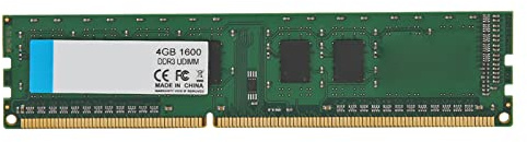 Topiky DDR3 4GB/8GB UDIMM Opcional 1600MHz RAM, DDR3 UDIMM Módulos de Memoria RAM de Escritorio Ancho de 64 bits Interfaz de Datos de 40 Pines Memoria para PC de Escritorio Plug and