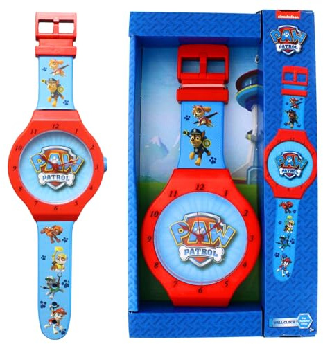 Paw Patrol Large Watch Themed Character Wall Clock