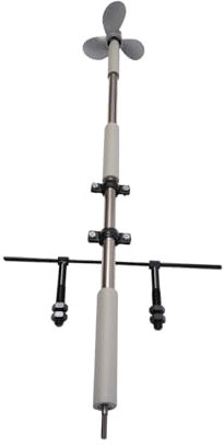 Oshhni Elektrische Bohrmaschine Manuelle Propeller Außenbordmotor Halterung Fischerboote Kanu Reparatur Werkzeug Ersatz Hand Betrieben Propeller, 1.25 Mio.