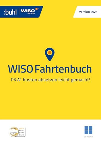 WISO Fahrtenbuch 2025 | 2025 | PC Aktivierungscode per Email
