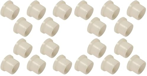 cyclingcolors 10x Boccole flangiate rondelle con bordo in plastica nylon 6.6 tondo isolamento imbottitura cuscinetto distanziatore