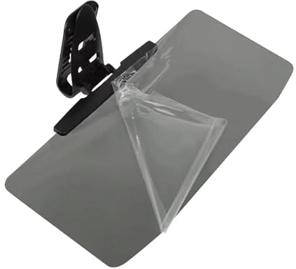 Krmoau Car Sun Visor Extension, Anti-Glare Car Sun Visor, Windscreen Sun Protection, Heat Resistant Protection for Dashboard Interior, SUV, Truck, Window, Passenger Driver