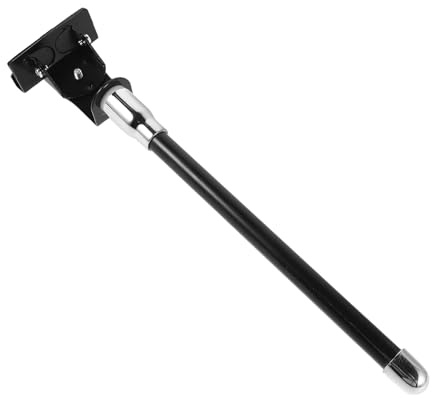 ibasenice Antena de Coche Metálica de 36 Cm para Techo, Decoración Automotriz Negra, Reemplazo de Antena de Radio para Vehículo, Accesorio Electrónico para Automotor