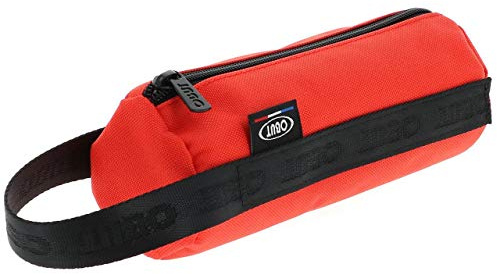 Obut Tasche für 3 Boccia-Kugeln „Troorro“, aus Segeltuch, rot