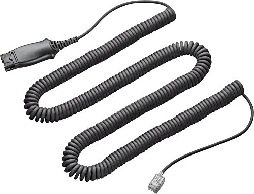 Plantronics Compatible con cable de conexión de auriculares amplificado A10-11.