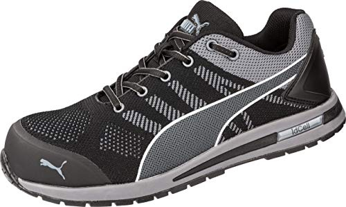 Puma Safety Elevate Knit Low Arbeitsschuh Sicherheitsschuh S1P ESD HRO SRC Fiberglaskappe Durchtrittschutz rutschfest hitzebeständig metallfrei Herren