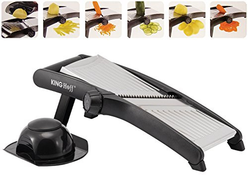 Top-Qualität Mandoline Gemüseschneider mit einstellbaren Schneiddicken