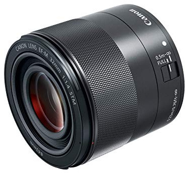 Canon EF-M 32mm f/1.4 STM Lens (Renewed)