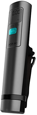 Cecotec Báscula de viaje TravelControl 5000 EcoPower. Sin pilas ni Batería, Dinamo incorporada, Cambio de unidades, Pantalla LED, Correa flexible, Tamaño compacto, Capacidad Máxima 50kg