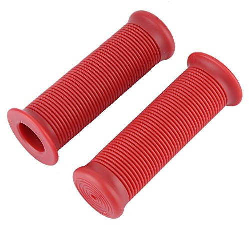 Motorrad Lenkergriffe Universal 1 Zoll 25mm / 1.1 Zoll 28mm TPU Vintage Rot Komfortgriff Griffe Paar für die meisten Motorräder