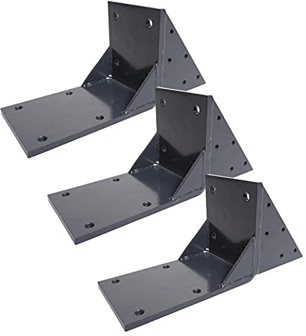 Mendler 3er-Set Dachsparrenadapter für Kassetten-Markise T124 - anthrazit | Dachsparren, Halterung, Adapter