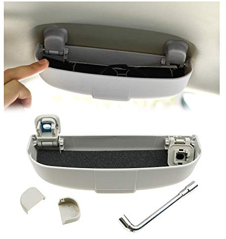 BIXUAN Sonnenbrillenhalter Brillenetui kompatibel mit VOLVO XC40 XC60 S60 V60 V90 CC S90