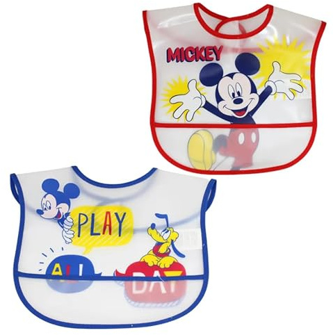 Ellepi Lätzchen Disney Neugeborenes Baby Tasche Mickey Mouse Minnie Wasserdicht PVC