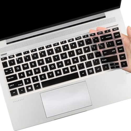 MUBUY Tastaturabdeckung für HP Probook 440 445 G8 G9 G10, HP Probook 640 G7 G8 Laptop 14 Zoll (35,6 cm), HP Probook 14 Laptop-Tastatur-Schutzzubehör (nicht geeignet für Probook 440 445 G11 G5 G6 G7